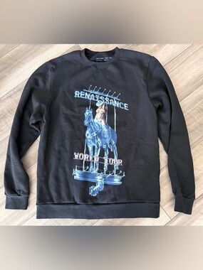 Renaissance World Tour Graphic Sweatshirt - Black Beyoncé size medium
